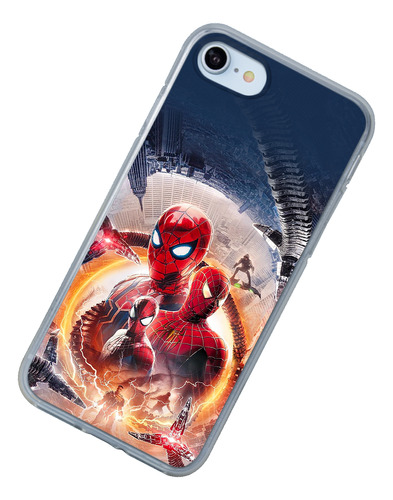 Funda Para iPhone Spiderman Doctor Octopus Marvel Doc Ock