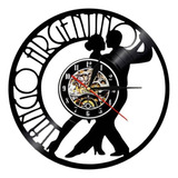 Reloj Corte Laser 2861 Baile Pareja Bailando Tango Argentino