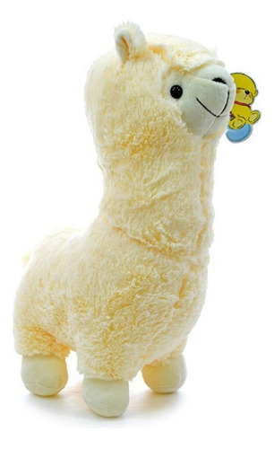 Llama De Peluche Grande 40cm 2 Colores C7787 Color Beige