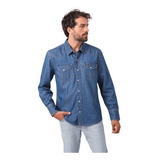 Camisa De Jean Wrangler Hombre Original Varios Colores