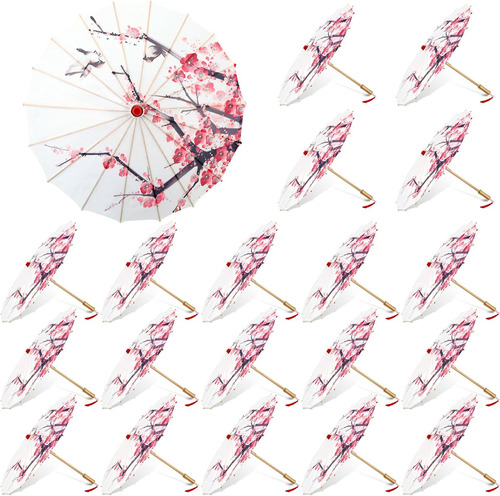 Dunzy 20 Paraguas Japoneses A Granel Sombrilla Japonesa Chin