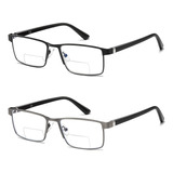 Lkeye Lentes De Lectura Bifocales Para Hombre, Progresivo, B