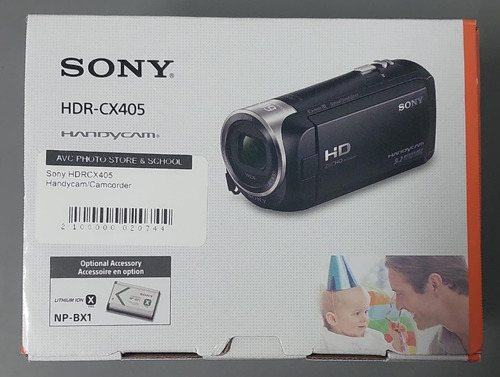 Câmera De Vídeo Sony Handycam Hdr-cx405 Full Hd Ntsc/pal