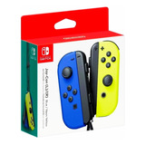 Control Original Nintendo Switch/joycons Azul/amarillo Neón 