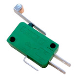 5 Unidades Microswitch Con Actuador Rodillo 16a 250v  Msw-03