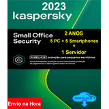 Kaspersky Small Office Security 5 + 1 Servidor- 2 Anos