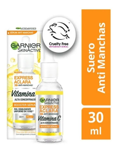 Booster Sérum Anti Manchas Garnier Express Aclara 30 Ml.