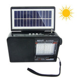 Radio Multibanda Solar + Apolleta Bahm Ba-1576 Usb-tf
