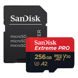 Cartão Memória Sandisk Ultra Extreme Pro 256gb Compatível A1