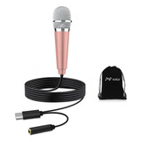 Mini Microfono De Karaoke Usb C Para Telefono Android, Co...