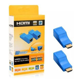 Adaptador Hdmi 30m Sobre Cat 5e/6 Utp Red Rj45