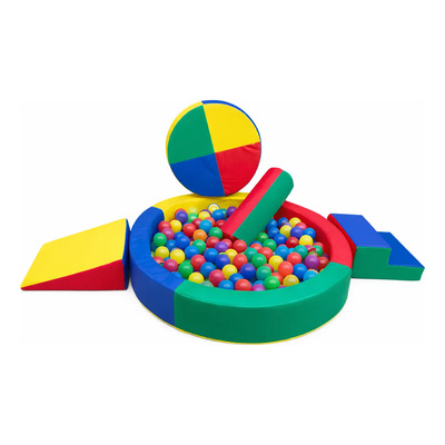 Set 4 Piezas Estimulación Temprana + Alberca +100pelotas | Meses sin interés