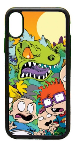 Funda Protector Para iPhone  Rugrats Reptar Aventuras 