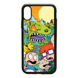 Funda Protector Para iPhone  Rugrats Reptar Aventuras 