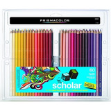 Lapices De Colores Prismacolor Scholar Paquete 60 Piezas
