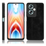 Funda De Teléfono De Costura Con Patrón De Vaca For Oppo