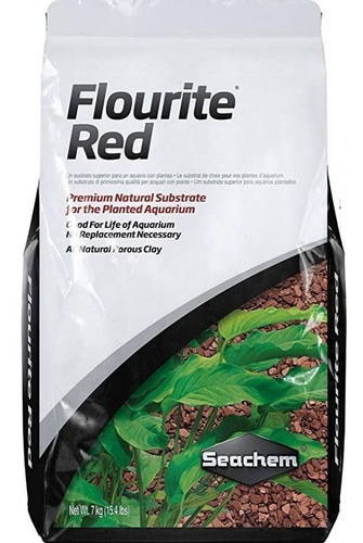 Sustrato Para Acuarios Plantados Seachem Flourite  Red 7kg