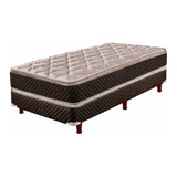 Sommier Cannon Exclusive Doble Pillow 1 Plaza 190x80 Oferta!