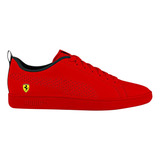 Tenis Casual Ferrari Smash Ace Rojo