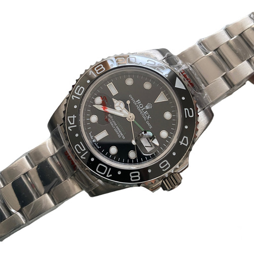 Reloj Rolex Gmt Master Ii Negro 41mm Automatico Zafiro 