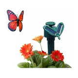 Pack 4 Estaca Solar Giratoria Mariposa Jardin - Decorativo