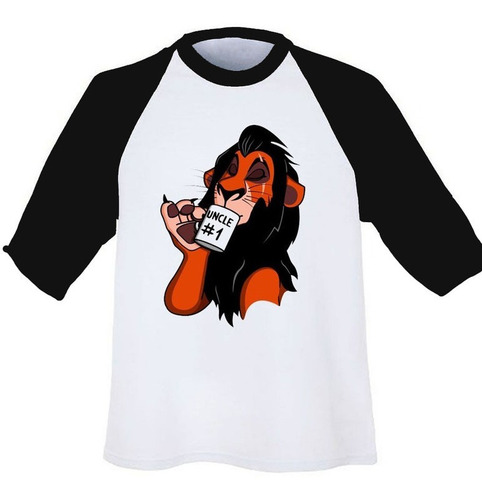 Playera El Rey Leon Modelo 7 Ranglan Scar #1