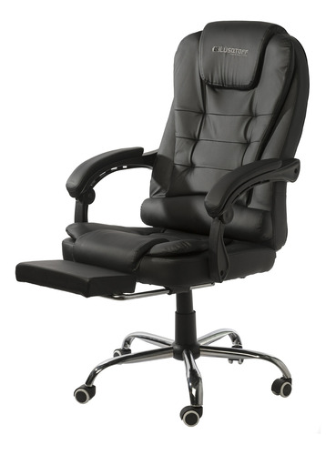 Silla Sillon Oficina Escritorio Pc Gamer Lusqtoff Sel120-8