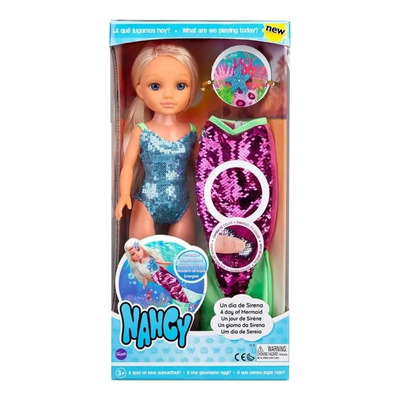 Nancy Un Dia De Sirena 43 Cm Accesorios Famosa | Envío gratis