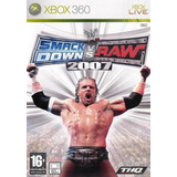 Xbox 360 - Smack Down Vs Raw 2007 - Juego Físico Original U