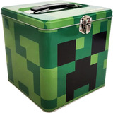 Creeper Minecraft Caja Metal Aluminio  Tin Box Company