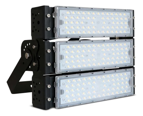 Refletor Holofote Ultra Led 150w Modular De Aço 6500k