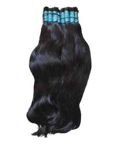 Cabelo Indiano 100% Humano 55/60cm 200gr Leves Ondas