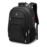 Mochila Para Laptop Negro De 17 Pulgadas,mochila De Viaje 40l Hombre,mochila De Trabajo De Negocios Antirrobo Y Impermeable Con Interfaz Usb