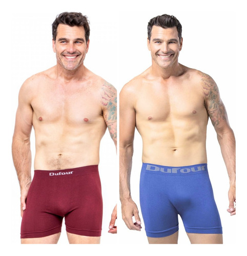 Pack X3 Boxer Hombre Dufour A 12050/56 Talle Especial Xxxl