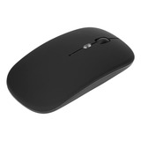 Mouse Sem Fio Usb Wireless A Pilha Slim Preto Branco 2.4ghz