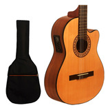 Gracia M10 Eq Guitarra Electrocriolla Eq + Afinador + Funda