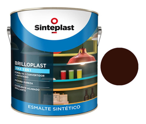 Brilloplast Beige-castaño-cedro-marron  1/2lts Sinteplast