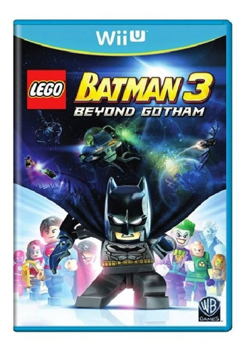 Jogo Lego Batman 3 Beyond Gotham - Wiiu -novo Lacrado