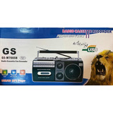 Radio Cassette Con Grabador Usb/sd/mp3