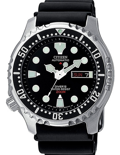 Citizen Promaster Preto Aqualand Automático Ny0040-09e + Nf