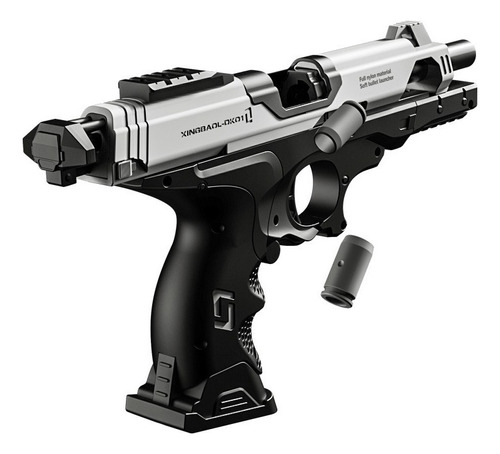 Dark King Pistola Gun Juguete Lanzador Balin Carga Manual