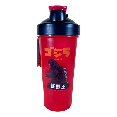 Shaker Gym 650 Ml Godzilla Geek Industy Botella Eg Color Rojo | MercadoLibre