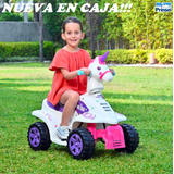 Montable Eléctrico Moto Mini Quad Unicornio 6 V En Caja