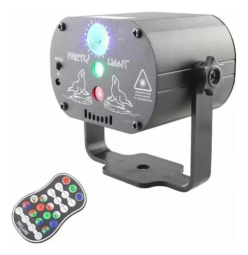 Láser Proyector Luz Disco Led Rgb Fiestas 60 Patrones