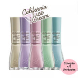 Dailus Kit Coleção C/ 5 Esmalte Cremoso Ice Cream 8ml