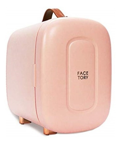 Mini Frigobar Portatil 5 Lt Facetory 32 Cm X 21 Cm Rosa