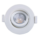 Foco Led Integrado Bivolt Redondo Taschibra Alltop Mr11 De 3 W