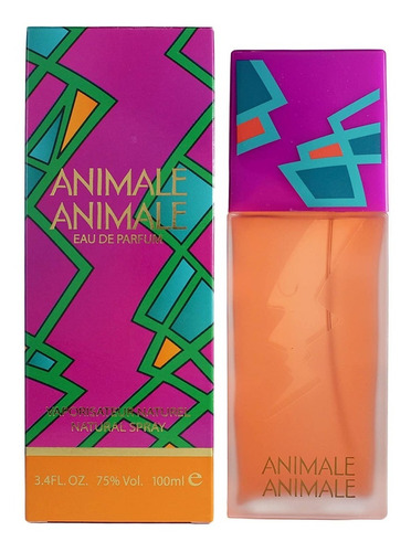  Animale Animale Edp 100ml Para Mulher Original Roxo Laranja