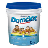 Cloro Para Piscina Azul Granulado Domclor 65% 10 Kg 