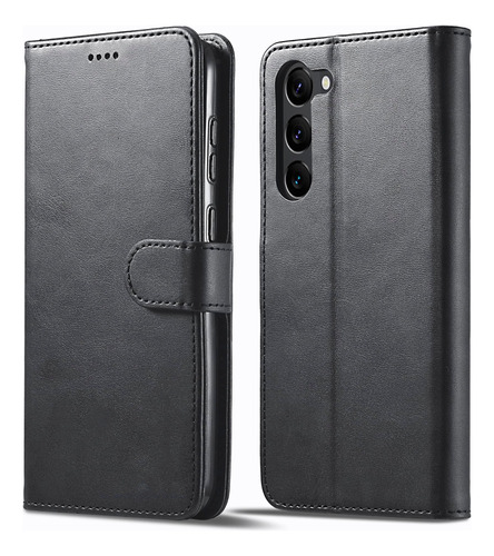 Funda Estuche Liso Agenda Para Celulares Samsung + Templado